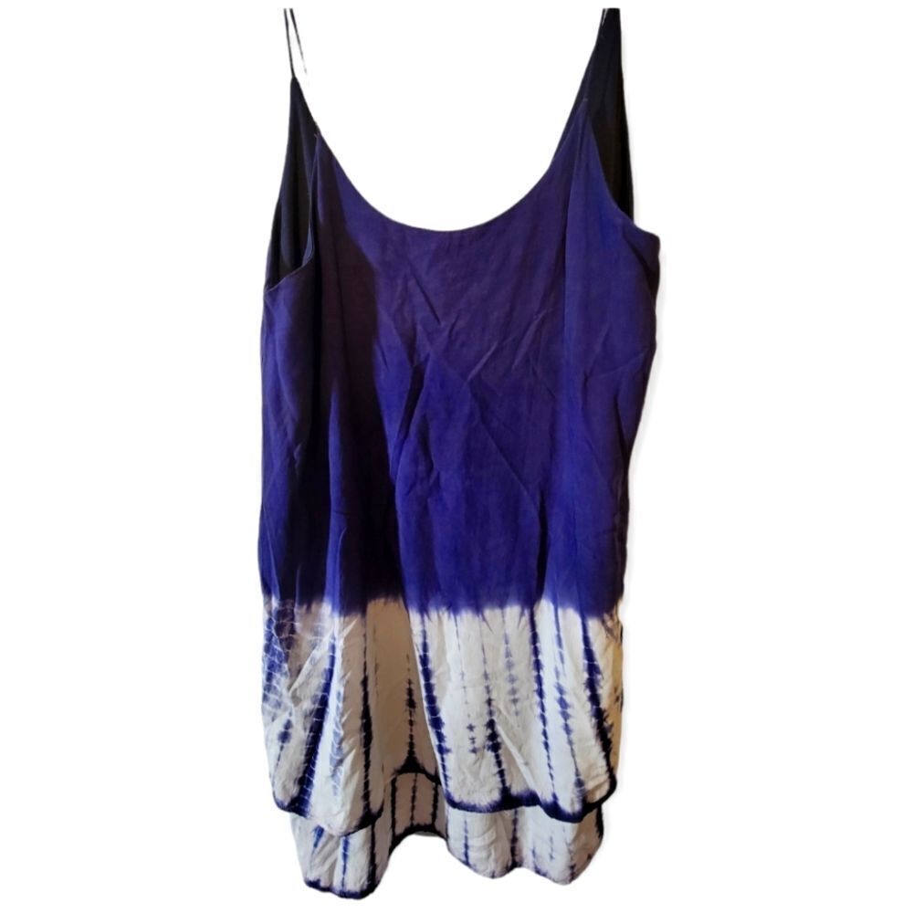 She + Sky Blue Tie Dye Dress​ Size Large